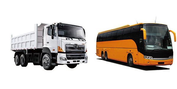 中、輕型卡車和巴士